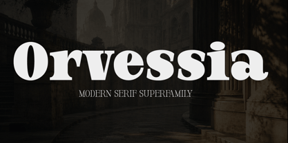Orvessia Font Poster 1