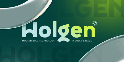 Wolgen Font Poster 1