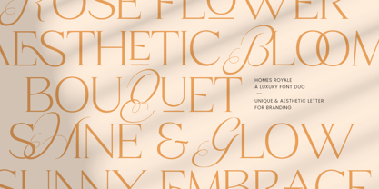 Homes Royale Font Poster 11