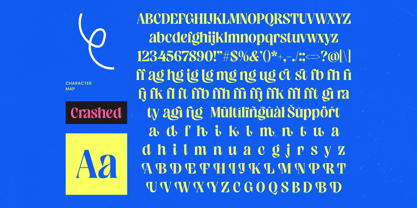 Crashed Font Poster 10
