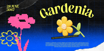Crashed Font Poster 5