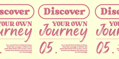 Shafikon Serif Font Poster 2