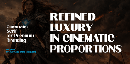 Qorvyn Font Poster 6