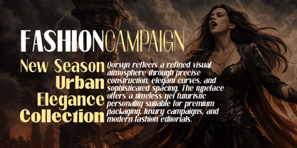 Qorvyn Font Poster 4