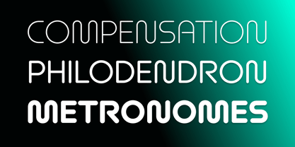Omnium Font Poster 2