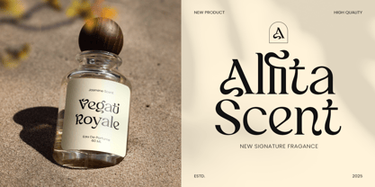 Author Font Poster 5
