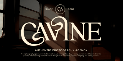 Author Font Poster 2