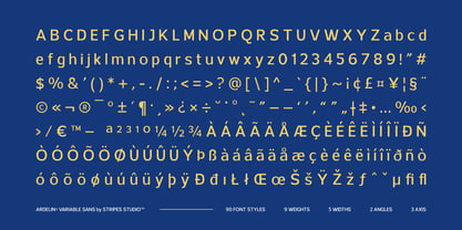 Ardelin Font Poster 15