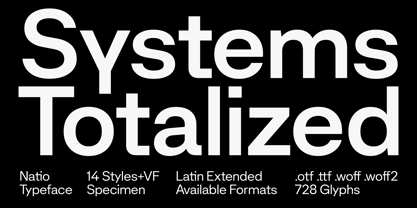 Natio Font Poster 9