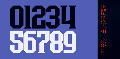 Zelrix Sports Font Poster 8