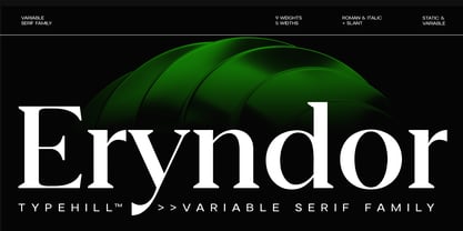 Eryndor Font Poster 1