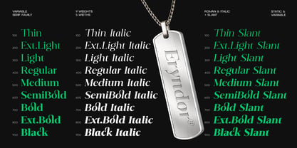 Eryndor Font Poster 2