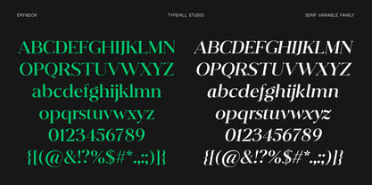 Eryndor Font Poster 15
