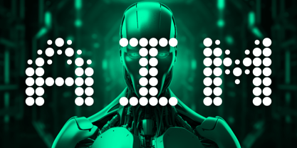 Archive Matrix Font Poster 1