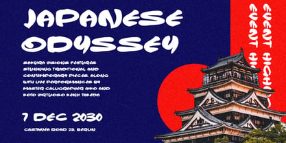 Ramen Curry Font Poster 4
