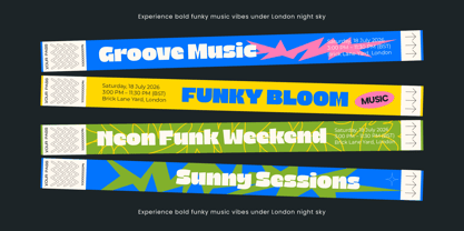 Fresh Chunky Font Poster 3