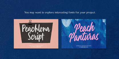 Snettisham Font Poster 10