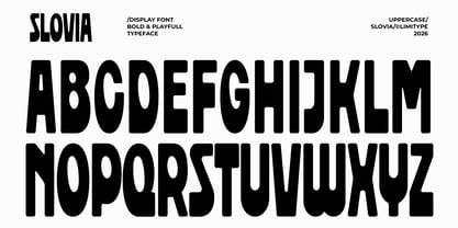 Slovia Font Poster 8