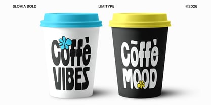 Slovia Font Poster 3