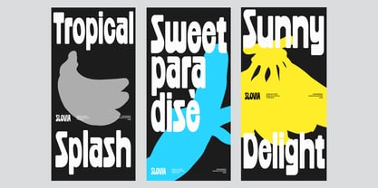 Slovia Font Poster 6