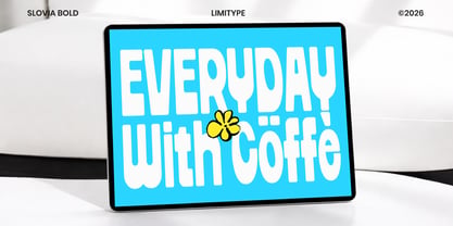 Slovia Font Poster 10