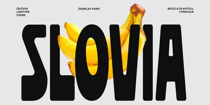 Slovia Font Poster 1