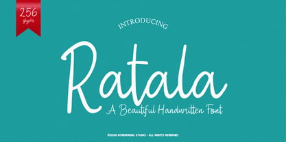 Ratala Font Poster 1
