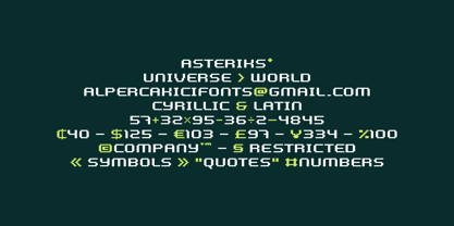 Orochima Font Poster 9