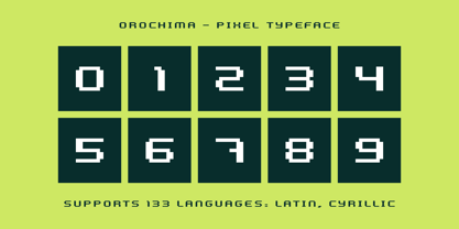Orochima Font Poster 5