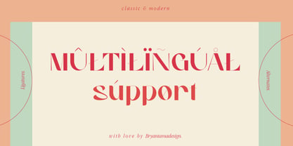 Klauge Font Poster 13