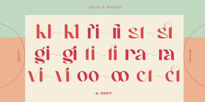 Klauge Font Poster 11