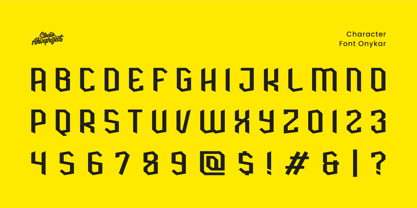 Onykar Font Poster 2