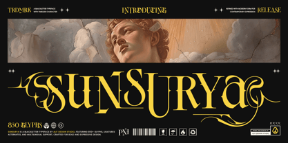 Sunsurya Font Poster 1