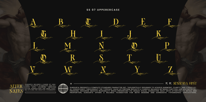 Sunsurya Font Poster 8