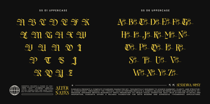Sunsurya Font Poster 3
