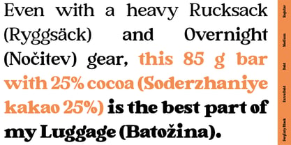 Forginty Font Poster 6