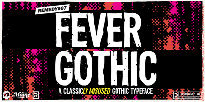Fever Gothic 667 Font Poster 1