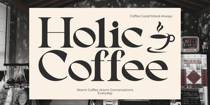 Berico Font Poster 4