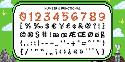 Drawxel Font Poster 11