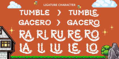 Drawxel Font Poster 9