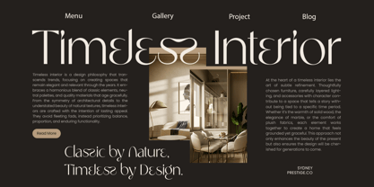 Gissela Font Poster 4