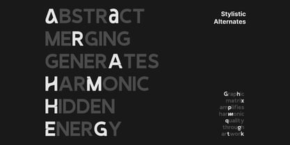 Gigamore Font Poster 5