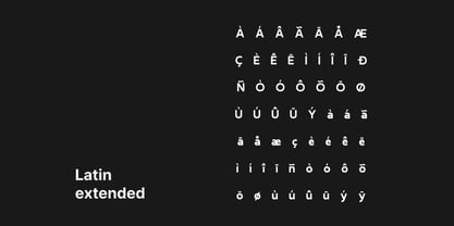 Gigamore Font Poster 3