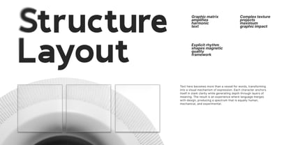 Gigamore Font Poster 6