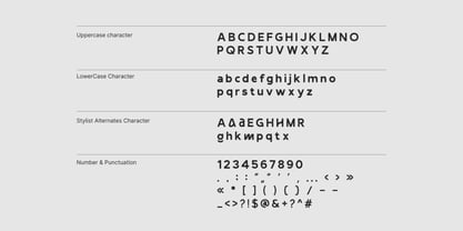Gigamore Font Poster 2