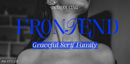 Frontend Font Poster 1