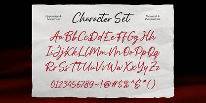 Analog Flow Font Poster 3