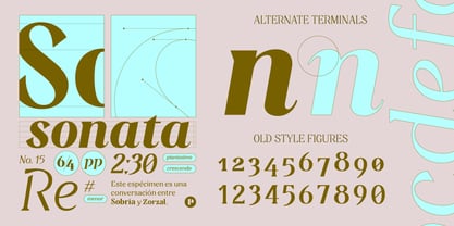 Sobria Font Poster 4