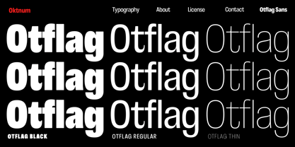 Otflag Sans Font Poster 5