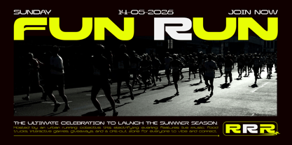 Nova Moir Font Poster 4
